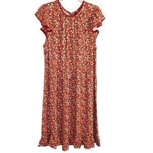 Wild Fable Floral Flowy Dress Small
